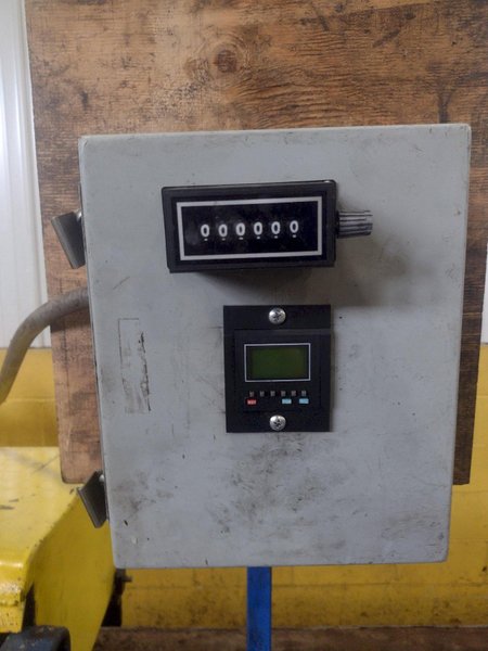 1/4" PATTERSON MODEL #1975 WIRE STRAIGHTENER &amp; CUTOFF MACHINE: STOCK #0318922
