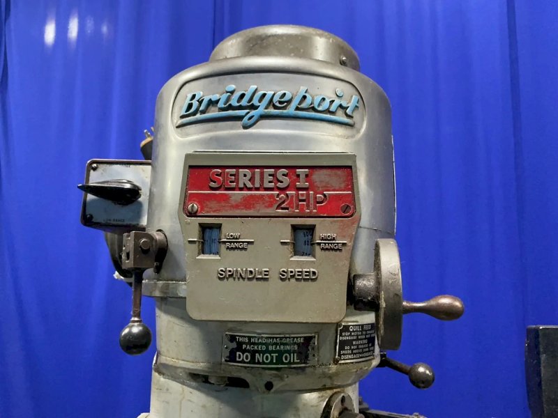 Bridgeport 9”x42” Vertical Mill - Series I