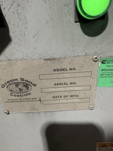 2022 Green Sand Controls model ATR5 sand transporter s/n ATR5-393-220926
