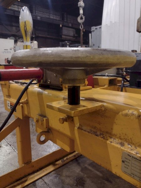 4,000 LBS X 16"-60" X 120" CALDWELL MODEL #60BMS-2-60 BATTERY POWERED REMOTE CONTROL SHEET LIFTER: YOBRO #24914