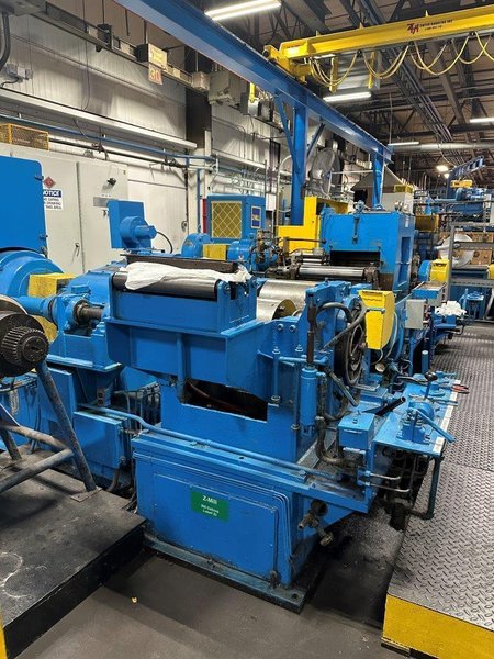 15" ZR16-15 WATERBURY FARREL SENDZIMIR 12 HIGH REVERSING ROLLING MILL Stock # 14279