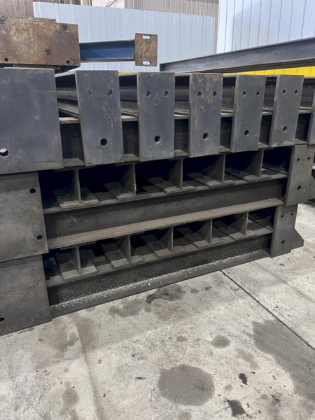 78" X 50' BESCO PORTABLE LATHE, ONSITE TURBINE WORK: STOCK #20735