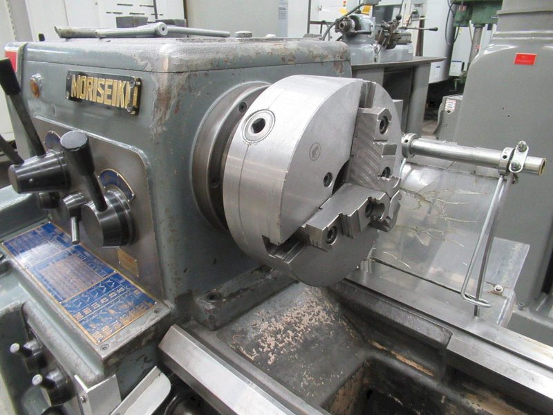 Mori Seiki MS-850 Engine Lathe, 17" X 33", Threading, 3-Jaw Chuck, Quick-Change Toolpost