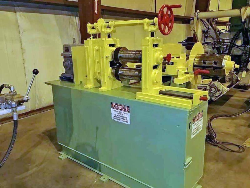 12" x 3.50" x 5,000# Torrington Slitting Line