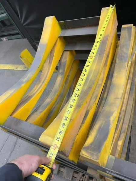 20,000# X 78" COIL V STANDS 14 STANDS  STOCK #3658