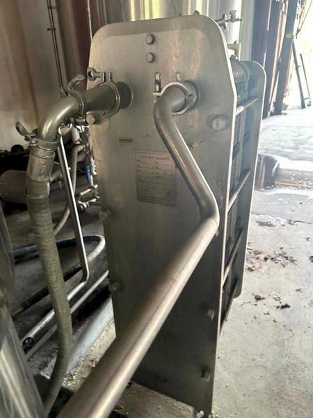 Alpha Brewing Operations 30 Barrel 2 Vessel Brew System, Grist Case and Oversized Heat Exchanger, 2015