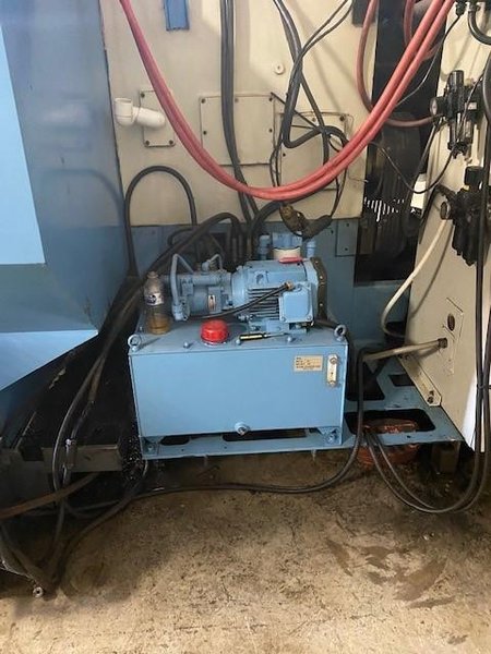 Used, Mazak Powermaster Chucker (PMC) CNC Lathe with 14.5" Spindle Bore