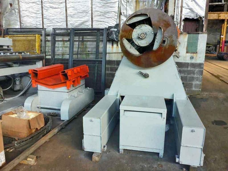 20,000# x 42" Iowa Precision Uncoiler w/Coil Car