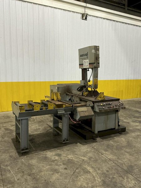 18" x 22" MARVEL MODEL #MV460 PC/1 VERTICAL FULL AUTOMATIC BANDSAW: YOBRO #25868