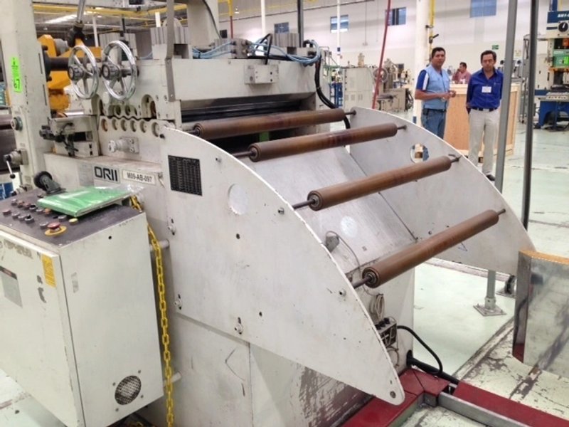 ORII 6,000LB X 31.4" W X .090 COIL FEED LINE, STOCK# 13360J