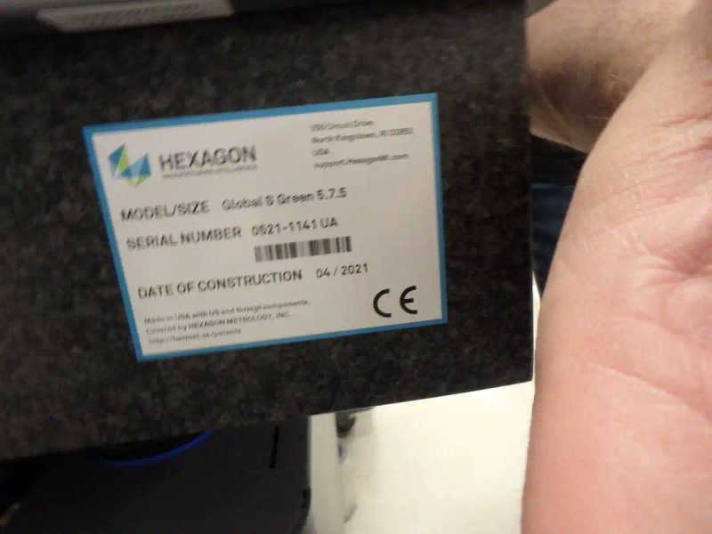 2021 HEXAGON GLOBAL S GREEN 5.7.5 | Coordinate Measuring Machines