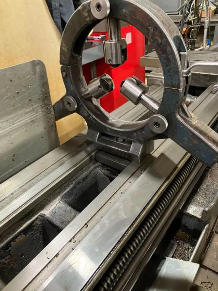 1980 G20 120" Engine Lathe w/ 2-Axis DRO