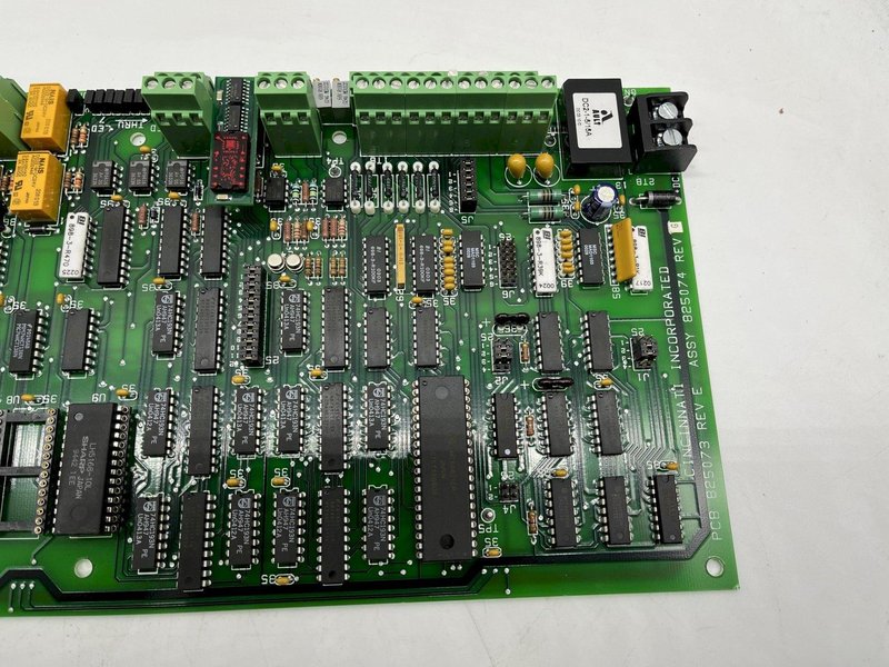 PCB 825073 REV E CINCINNATI INC ASSY 825074 REV G STOCK #15938