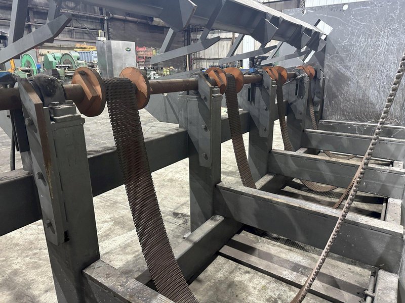 20' AMD BAR &amp; PIPE DESCRAMBLER RACK &amp; LOADER: STOCK #22659