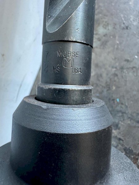 CAT50 VALENITE MORSE TAPER #3 TOOL HOLDER V50CT-3M WITH MORSE HS 7/8" DRILL BIT