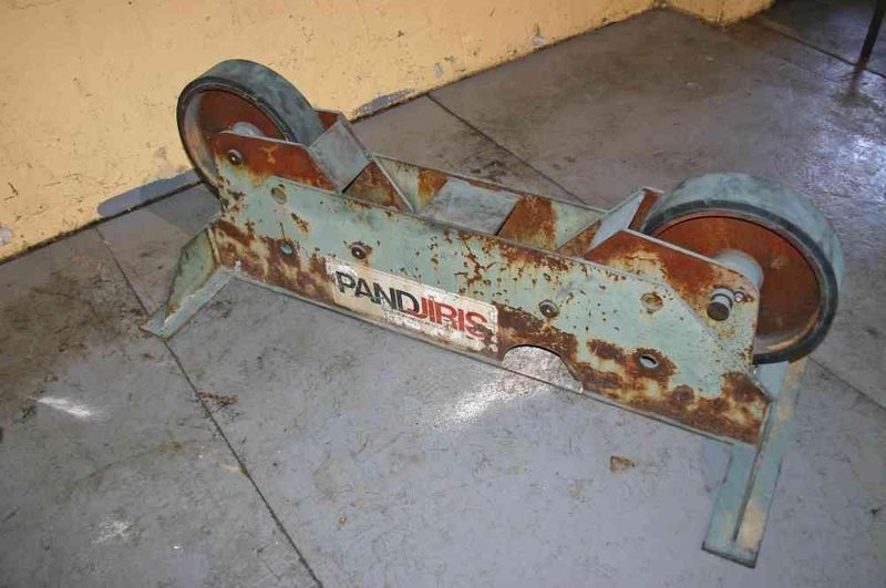 10 TON PANDJURIS TANK TURNING IDLER ROLL:  STOCK #50712