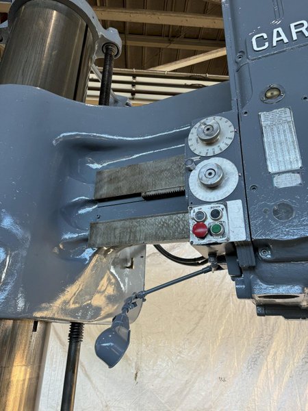 10' X 22" CARLTON 5A RADIAL ARM DRILL. STOCK # 0894024