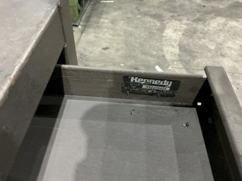 7-DRAWER KENNEDY MODEL #297 ROLLING TOOLING CABINET / TOOL CART: YOBRO #26402