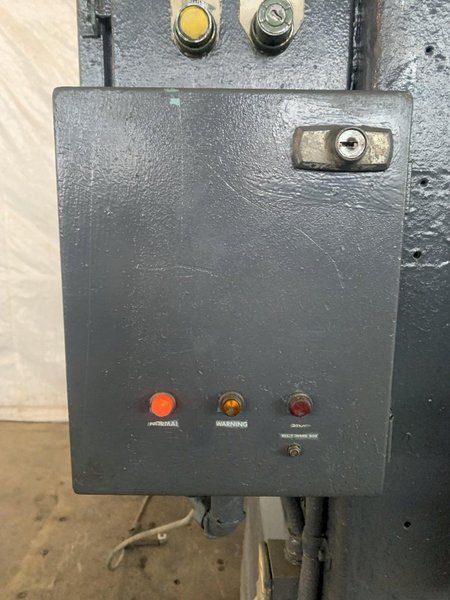 100 TON BLISS S1-100-24-30 STRAIGHT SIDE PRESS. STOCK # 1263020