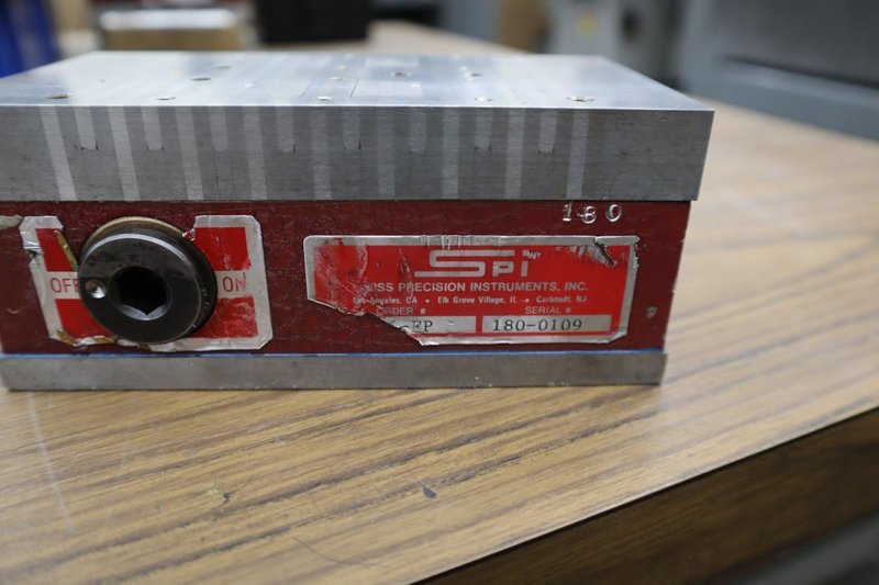 SPI Permanent Magnetic Chuck, 3-1/8" x 5-7/8"- Auction Item