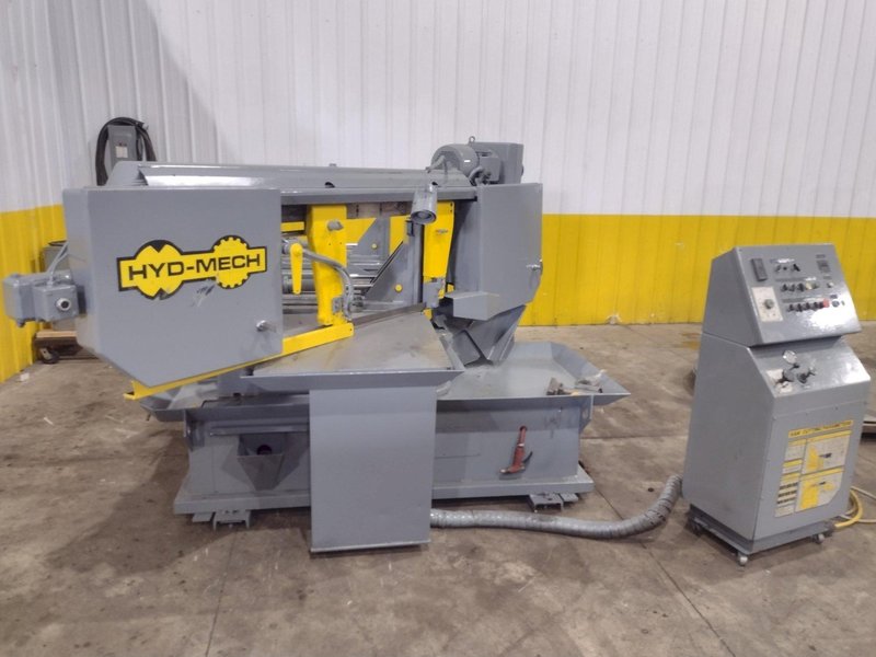 18" X 27" HYDMECH MODEL #S25-A HORIZONTAL SWIVEL MITER AUTOMATIC BAND SAW: YOBRO #25047
