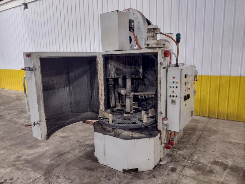 40" X 40" BETTER ENGINEERING MODEL #F4000-LXP ROTARY TABLE PARTS WASHER: YOBRO #24041