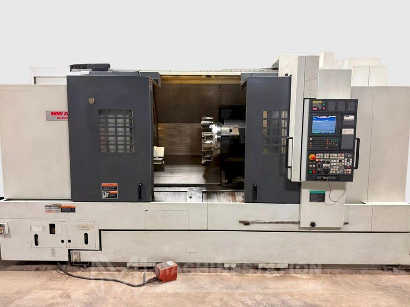 Mori Seiki NL3000/1250 CNC Turning Center – Steady Rest, Long Bed Lathe