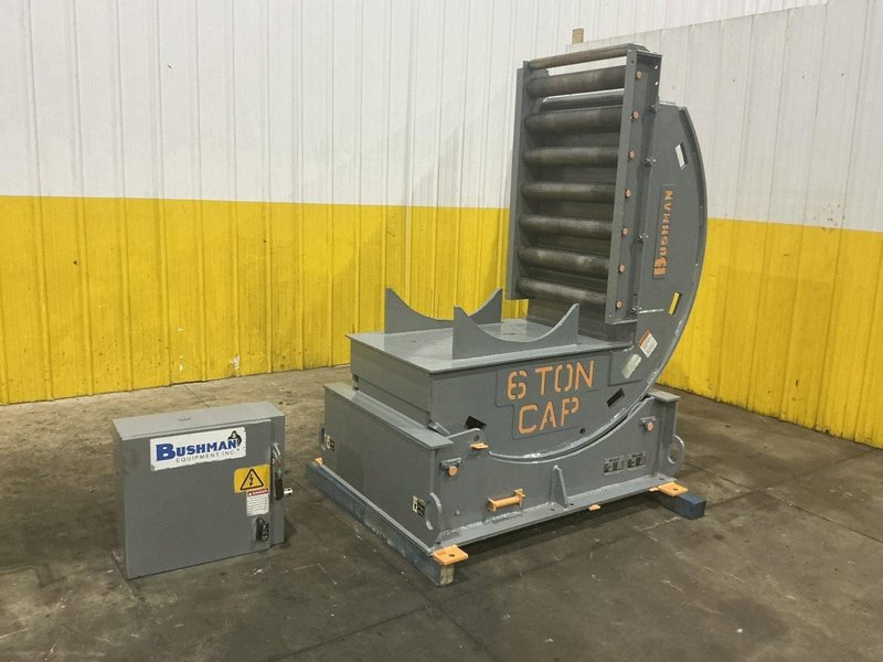 12,000 LB BUSHMAN MODEL #9604 MECHANICAL COIL FLIPPER UPENDER 2015 : YOBRO #26213