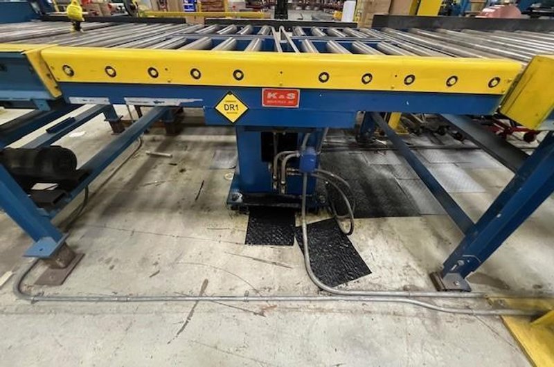 6,000# 60.5" X 66" K&amp;S CROSS TYPE BANDING TABLE STOCK# 3963