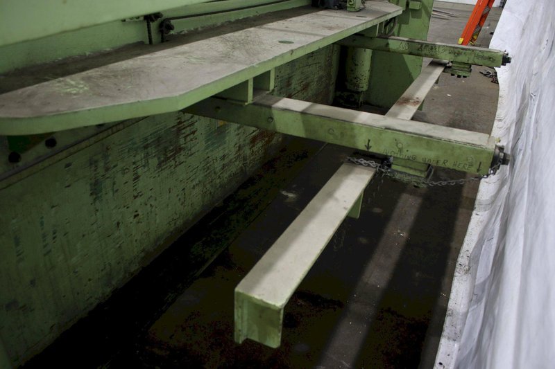 10' X 1/4" PEXTO HYDRAULIC SHEAR: STOCK #76321