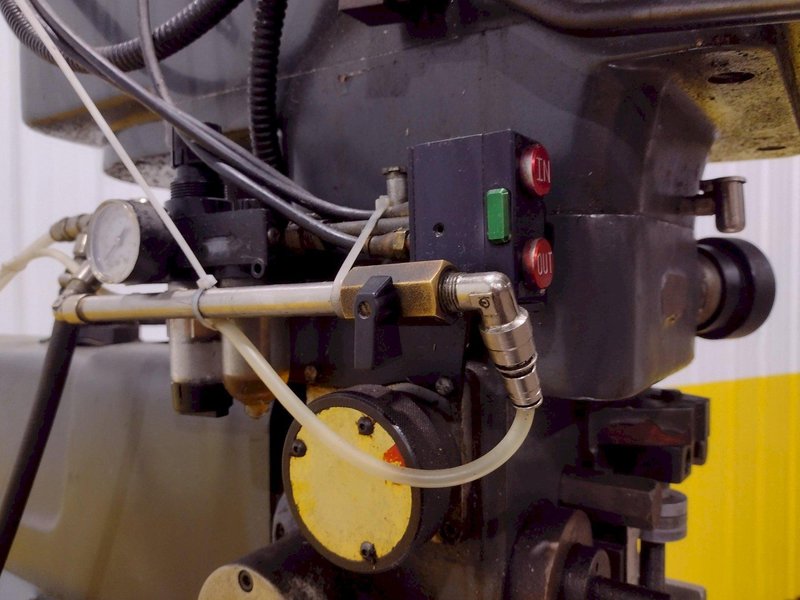 5 HP KENT MODEL #KTM-5VK RAM TYPE  KNEE MILL, 1992: STOCK #19923