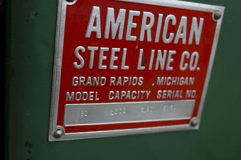 1000 LBS X 18" AMERICAN STEEL LINE COIL REEL: STOCK #73431