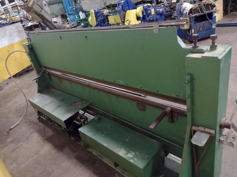 10' X 16 GAUGE ROTODIE MODEL #10 HYDRAULIC BENDER BRAKE: STOCK #18065