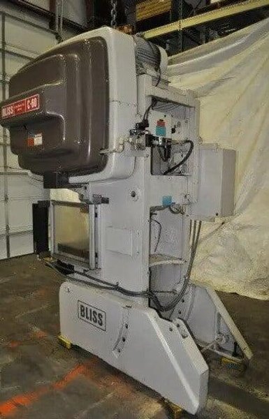 Bliss C-60 Flywheel Type OBI Punch Press (#5370)