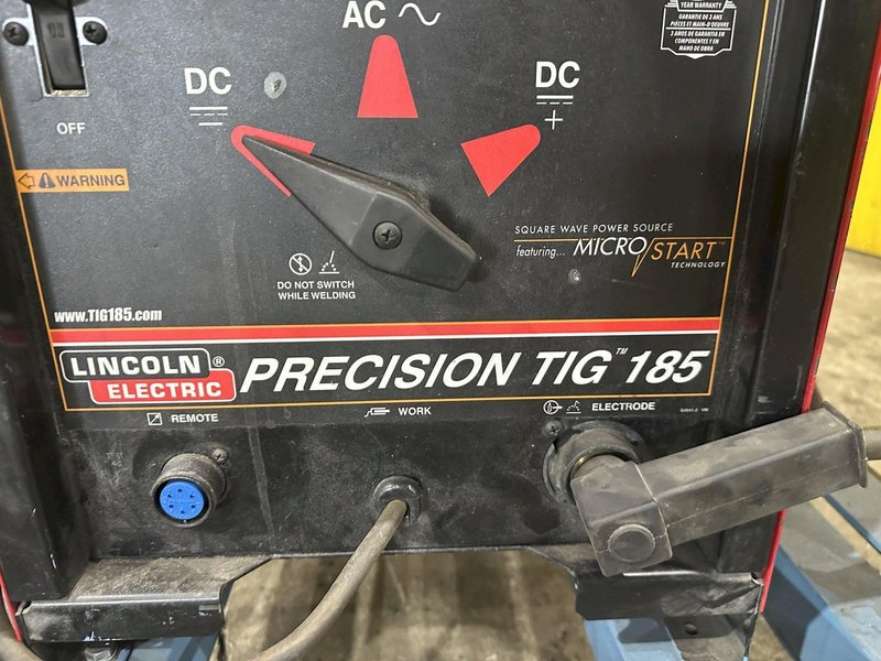 7" X .060" KENT MODEL #C21 LEE SHAFFER COIL BUTT END WELDER, WITH LINCOLN  PRECISION TIG 185 : YOBRO #23951