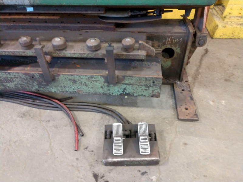 144" RANSOME TANK SEAM WELDER WITH MILLER WELDING COMPONENTS: STOCK 13395