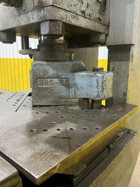 PARKER C FRAME HYDRAULIC PRESS W/ NOTCHER &amp; COPING DIES : YOBRO 26353