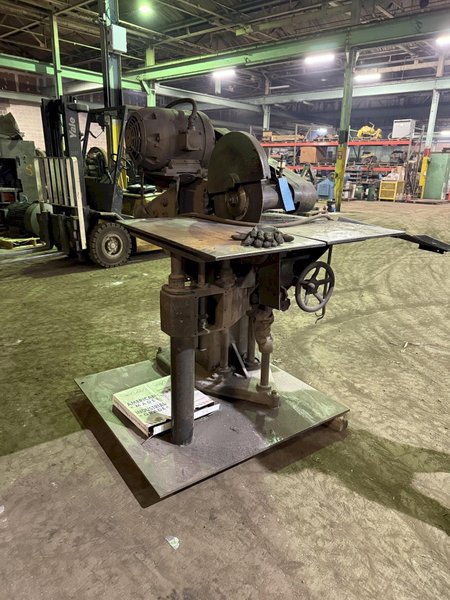 tabor 16" table type cutoff saw 10 hp