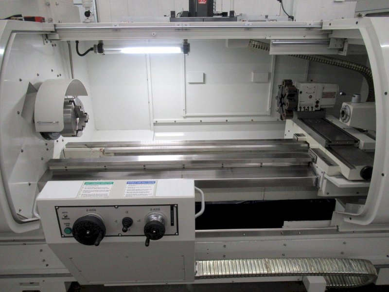 Milltronics ML18/60 2-Axis Combination Lathe, 8 Station Turret, Tailstock