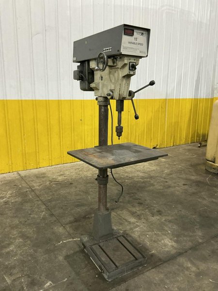 15" WILTON MODEL #A5816 VARIABLE SPEED SINGLE SPINDLE DRILL PRESS : YOBRO 26291
