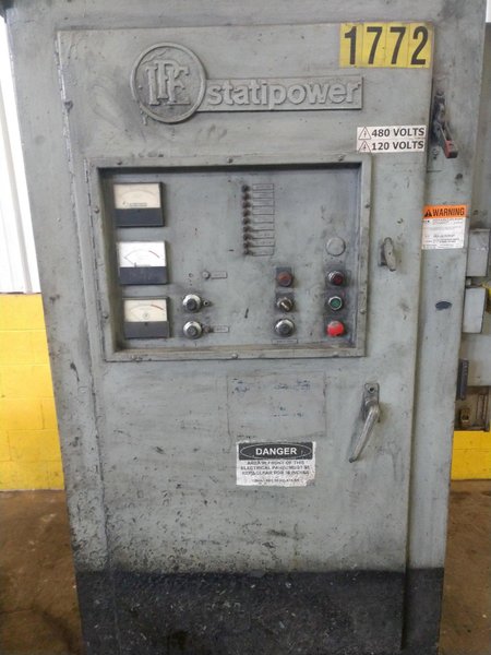 125 KW IPE STATIPOWER MODEL SP-129 BILLET INDUCTION HEATER SYSTEM : STOCK #14505