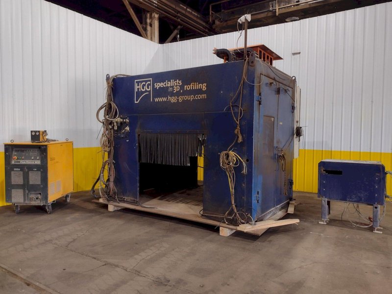 2011 HGG MODEL #RPC-1200 AUTOMATIC BEAM PLASMA CUTTING MACHINE: STOCK #19084