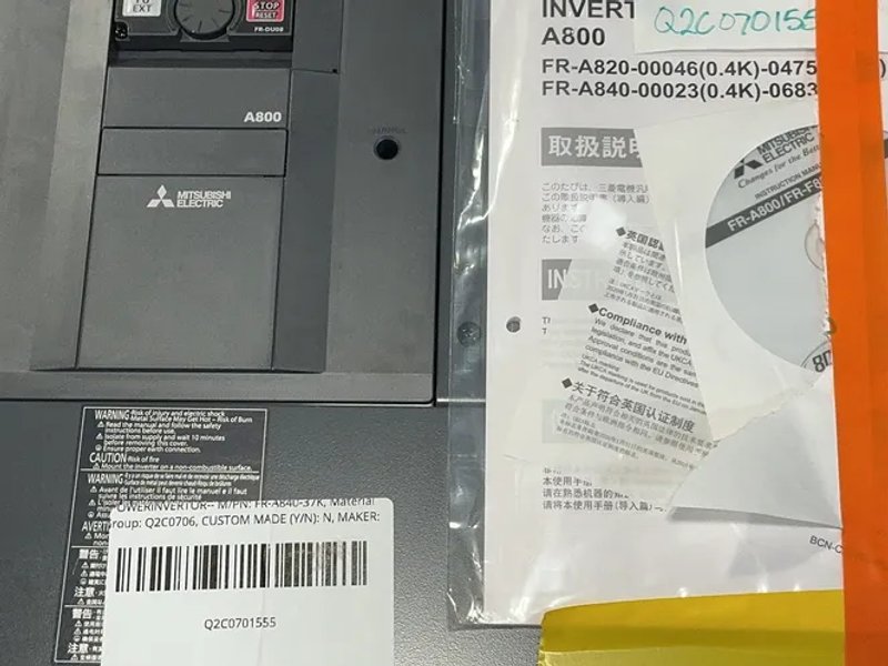 Mitsubishi Electric  115 Amps  Inverter  - Fr-a840-37k-1