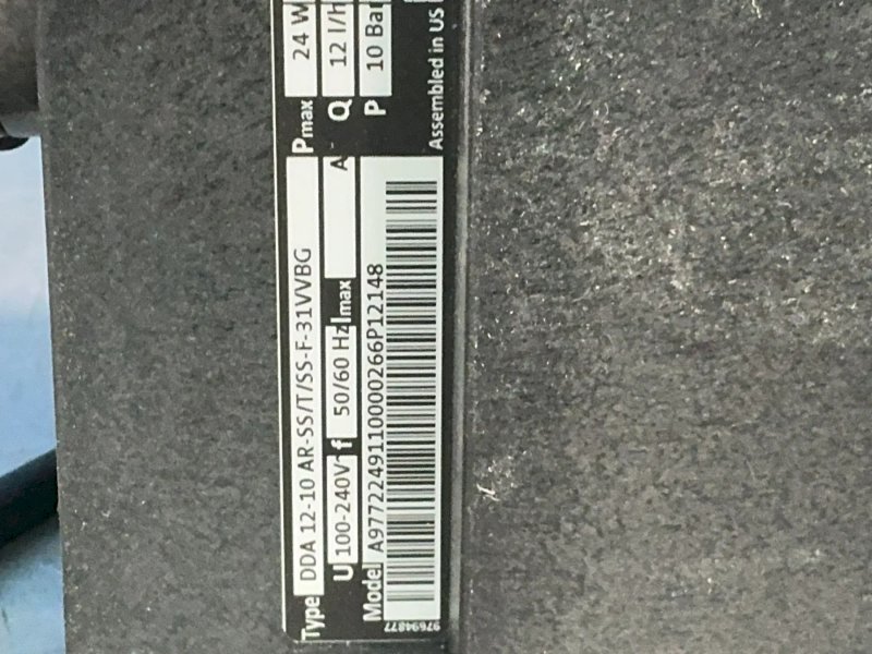 Grundfos  150 Psi  Smart Digital Dosing Pump  - Dda12-10ar-ss/t/ss-f-31vvbg