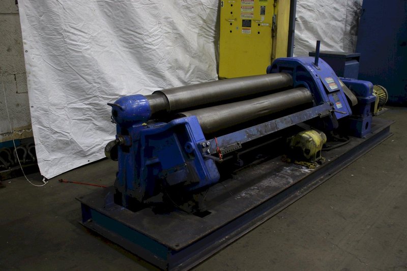 6' X 1/2" WEBB INITIAL PLATE BARREL ROLLING MACHINE : STOCK #75890