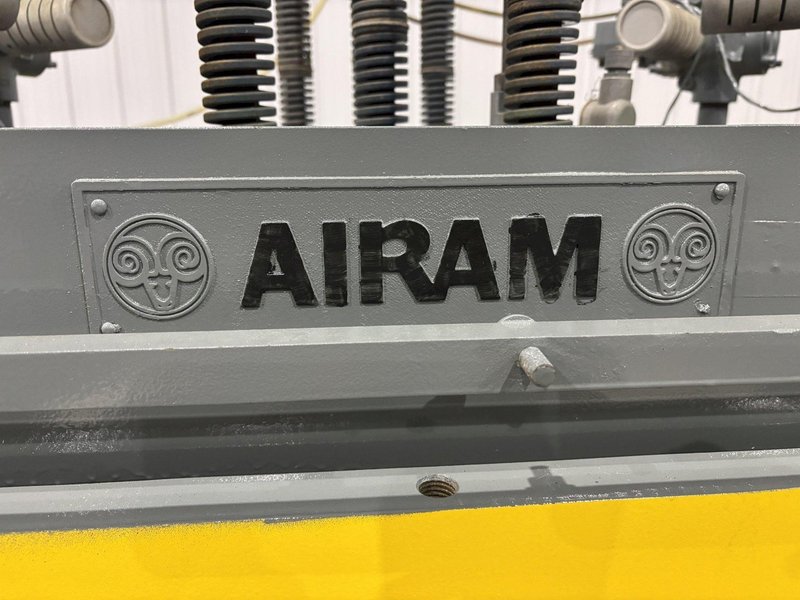 40 TON X 36" X 94" AIRAM 4 POST PNEUMATIC CUTOFF PRESS: STOCK #22485