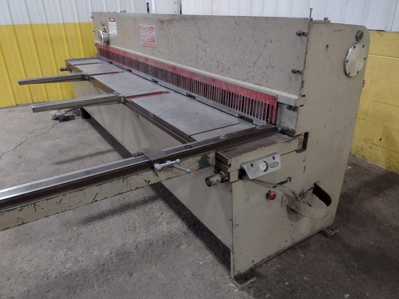 10' X 10 GA CHICAGO MODEL #UA10-135 HYDRAULIC SHEAR: STOCK #17508