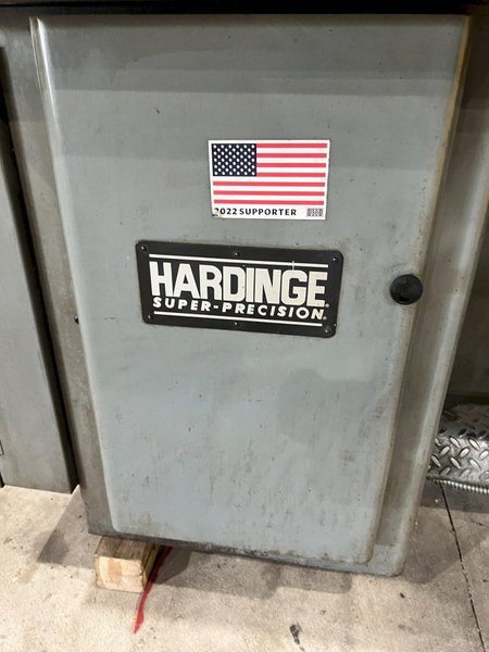9" X 28" HARDINGE MODEL #DV-59/DSM-59 SECOND OPERATION TURRET ENGINE LATHE: STOCK #21133