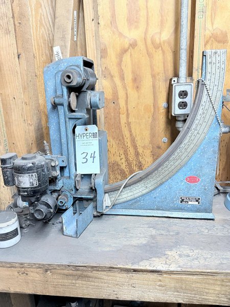Dietert model 401 sand strength machine s/n 36593