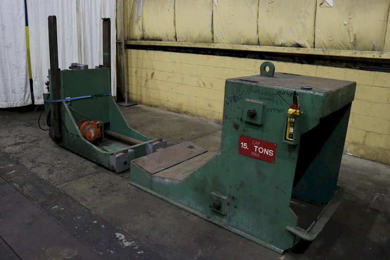 30000 X 48" B &amp; K MOTORIZED COIL REEL AND CAR: STOCK #73625